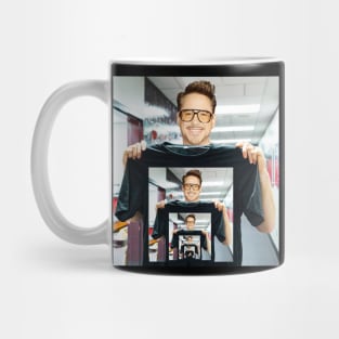 The same Robert Downey Jr pic photoshopped everywhere 5 - inception Mug